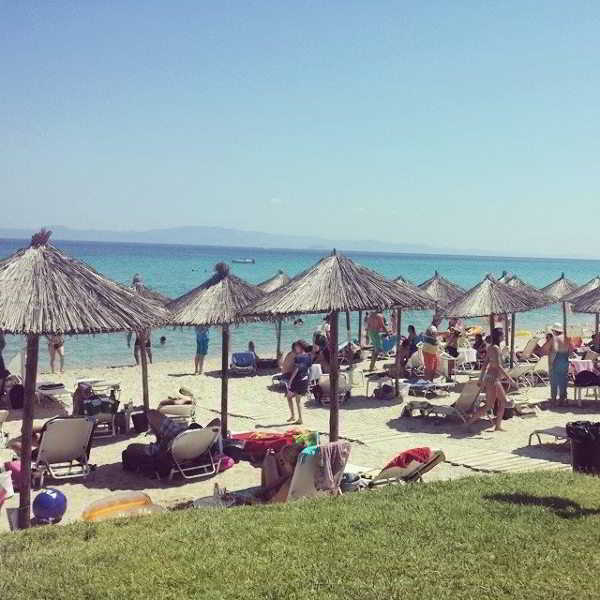 Al Mare Hotel Políhrono Kültér fotó